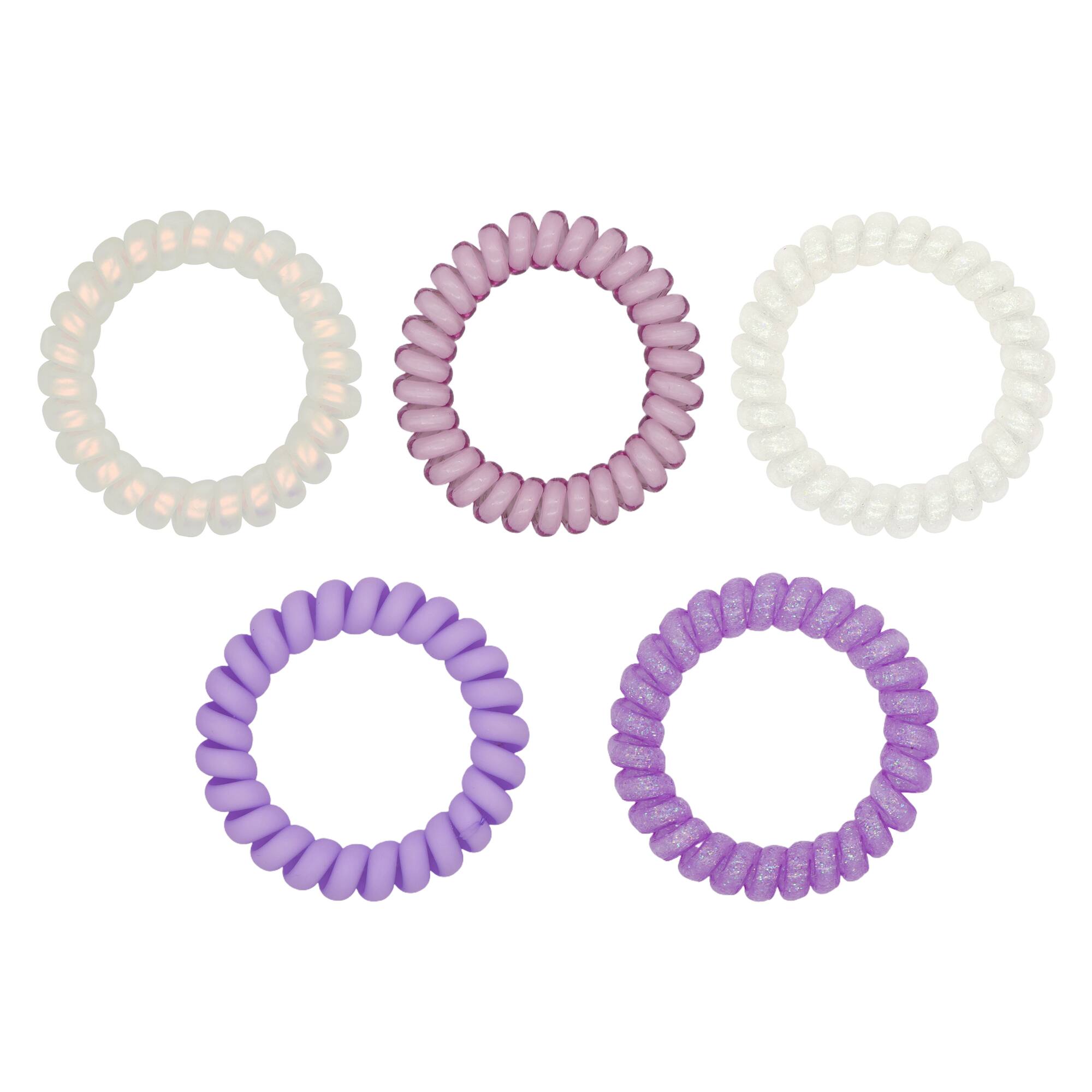 12 Packs: 5 ct. (60 total) Unicorn Coil Bracelets by Creatology™